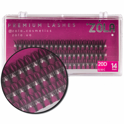 Zola вії-пучки Birdtail 14 mm