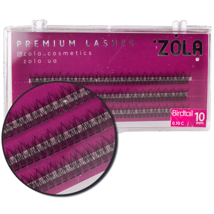 Zola вії-пучки Birdtail 10 mm