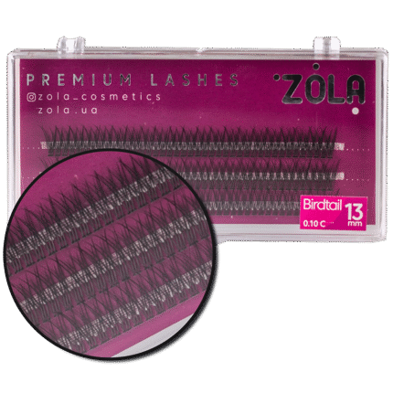 Zola вії-пучки Birdtail 13 mm
